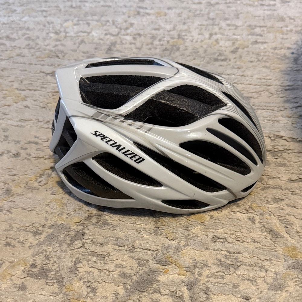 Specialized Black and White Cycling Helmet